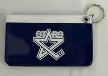 Load image into Gallery viewer, Navy and White Id Holder Keychain
