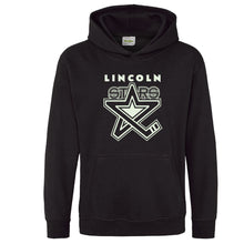 Load image into Gallery viewer, Youth Black Glow In The Dark Logo Hoodie
