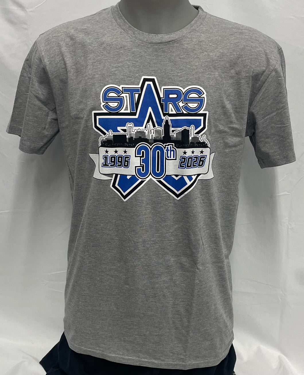 Gray 30th Anniversary Logo T-shirt