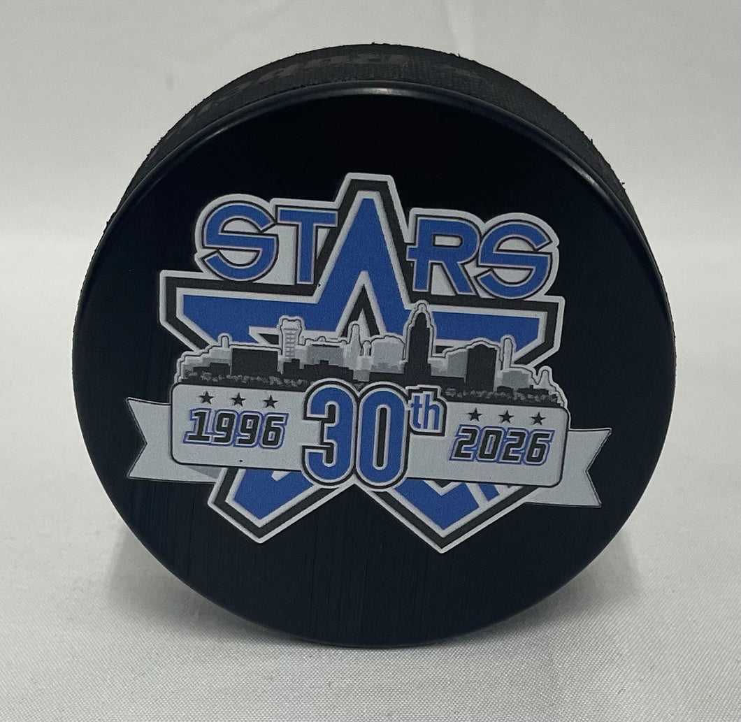 30th Anniversary Logo Puck