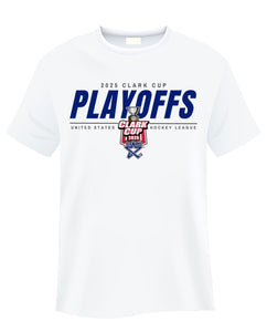 2025 White Clark Cup Playoff T-shirt