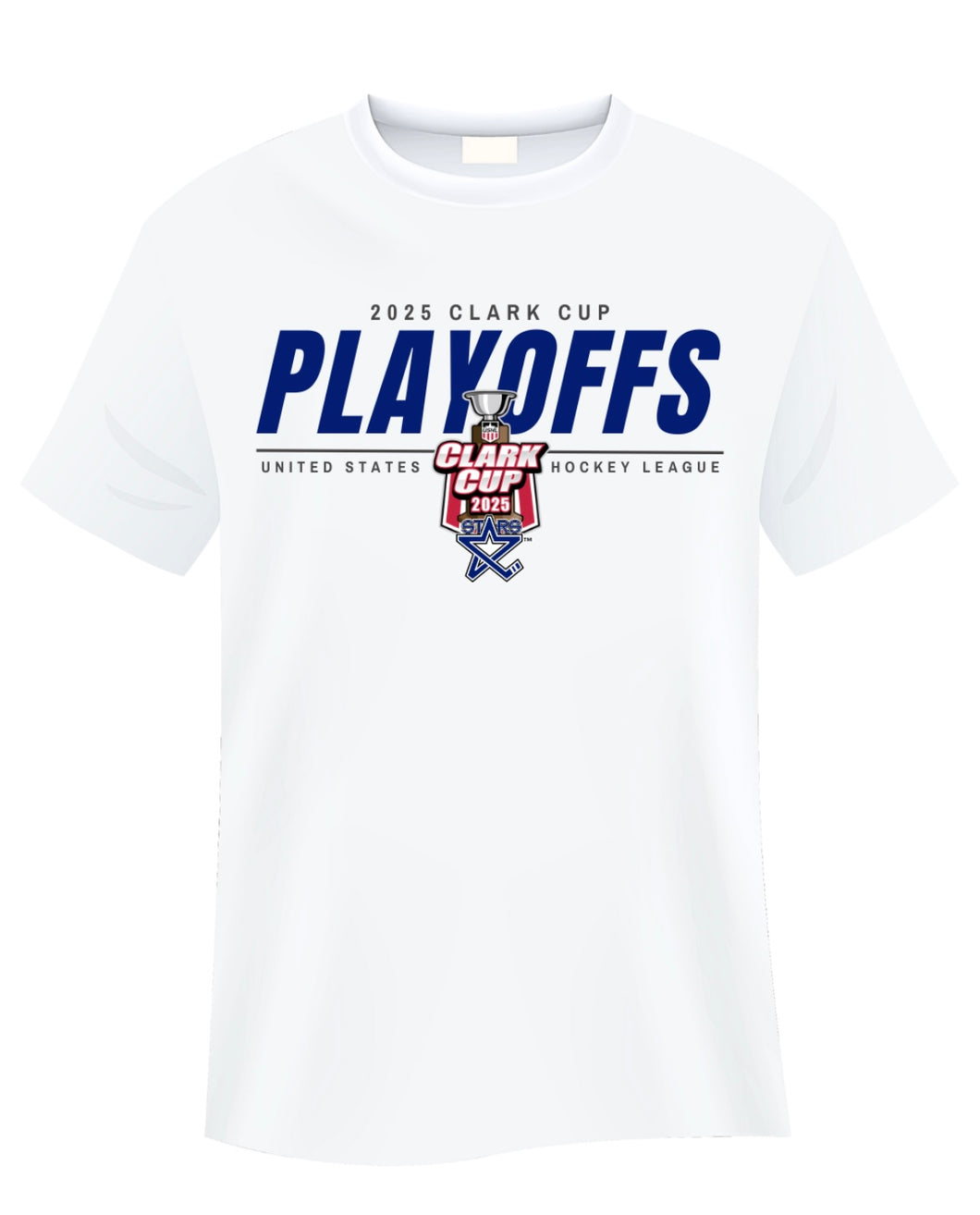 2025 White Clark Cup Playoff T-shirt