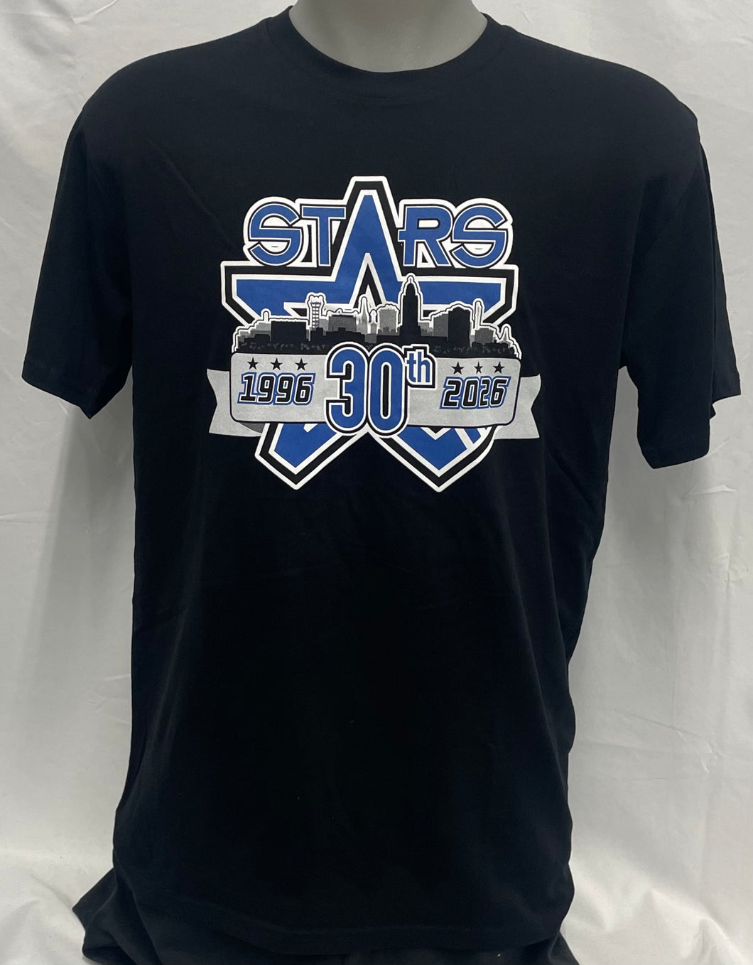 Black 30th Anniversary Logo T-shirt