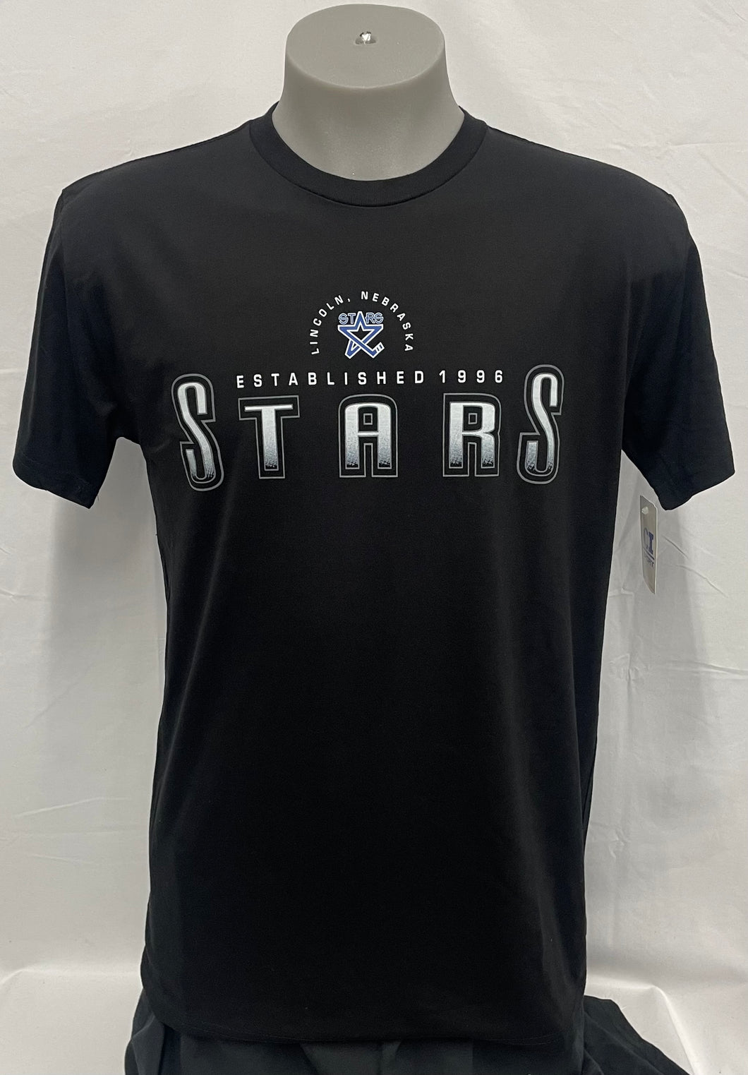Black Stars Lincoln, Nebraska Established 1996 T-shirt