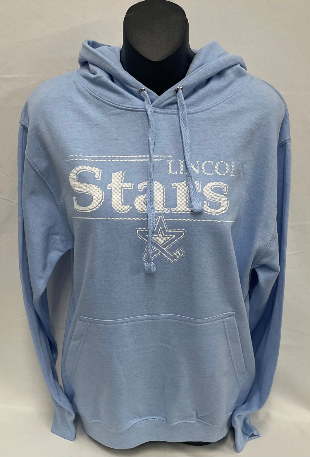 Women's Surf Blue Offset Lincoln Stars Hoodie