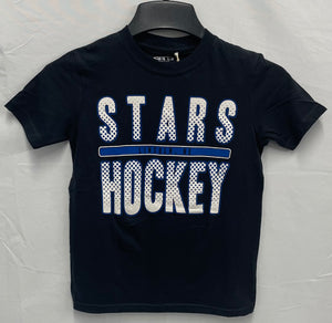 Youth Black Stars Hockey Lincoln, NE Tee
