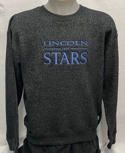 Black Lincoln Stars Sweater Crewneck