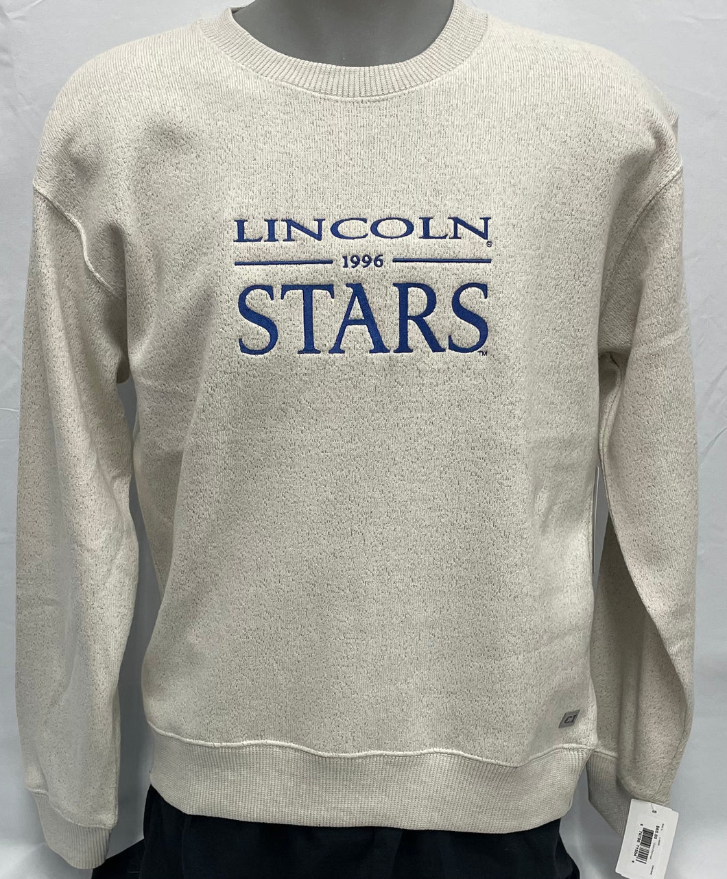Oatmeal Lincoln Stars Sweater Crewneck