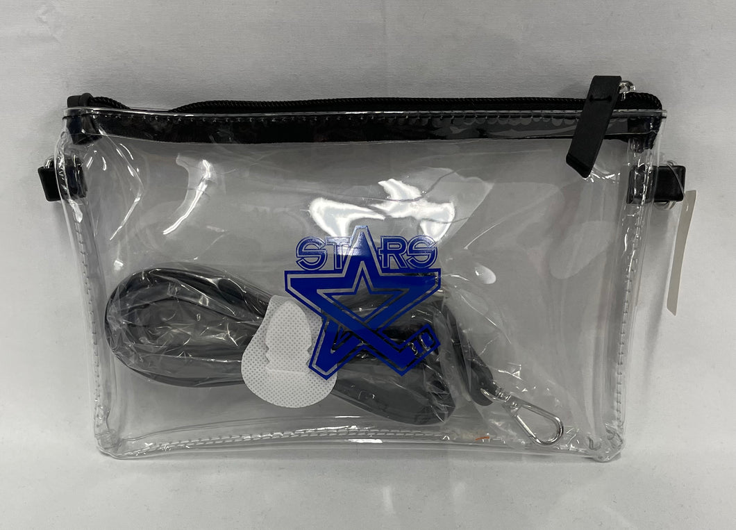 Stars Logo Clear Crossbody Bag