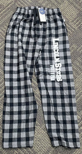 Black/Gray Flannel Pajama Pants