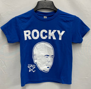 Youth Blue Coach Rocky T-shirt