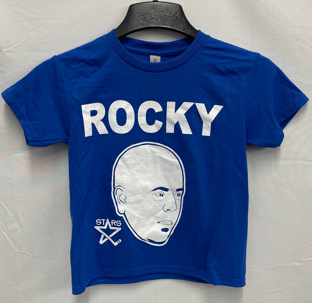 Youth Blue Coach Rocky T-shirt