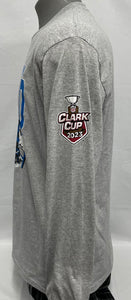 2023 Clark Cup Playoff Gray Long Sleeve T-shirt