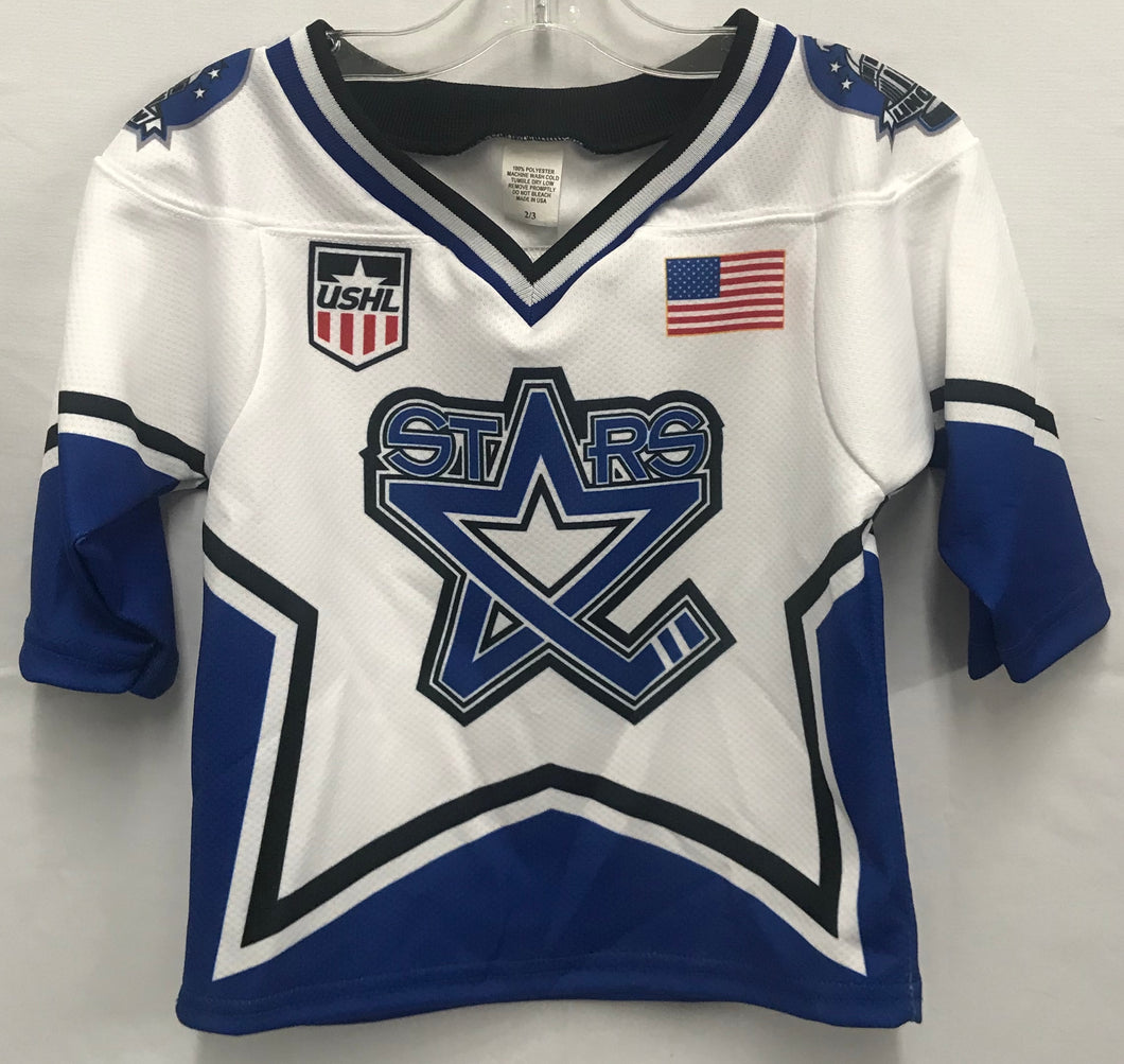 Toddler White Stars Home Traditional Jersey