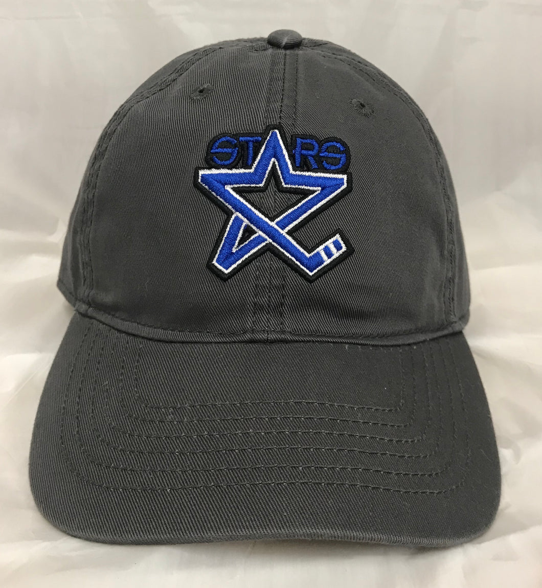 Gray Adjustable Hat with Standard Logo
