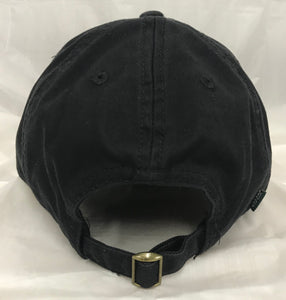 Black Adjustable Hat with Standard Logo
