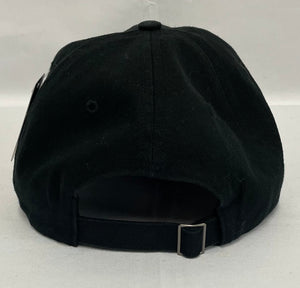 Black Square Patch Adjustable Hat