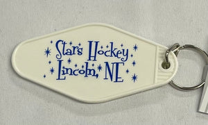 Retro Motel Style Keychain